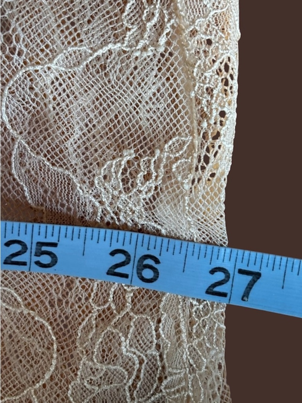AFRM Lace Kaftan Dress Ivory Victorian Asymmetrical Hem Wedding Dress Sz XL Boho - Picture 14 of 16